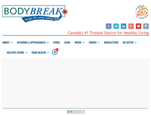 Tablet Screenshot of bodybreak.com